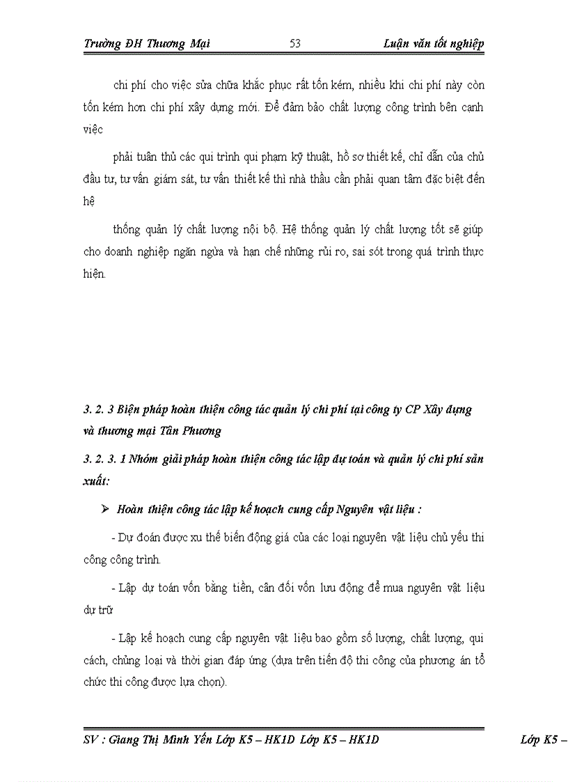 image for page Một số biện pháp hoàn thiện quản lý chi phí sản xuất của Công ty cổ phần xây dựng và thương mại Tân Phương