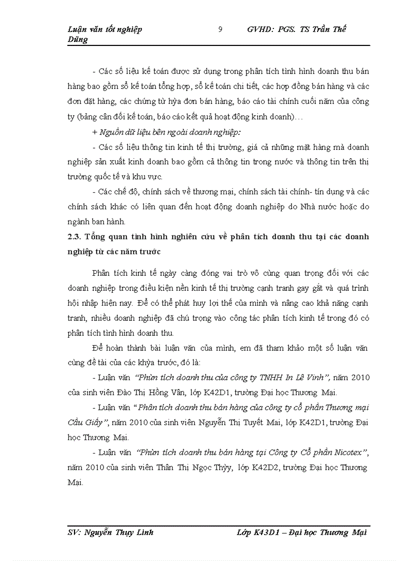 image for page Phân tích doanh thu tại công ty Cổ phần May II Hải Dương