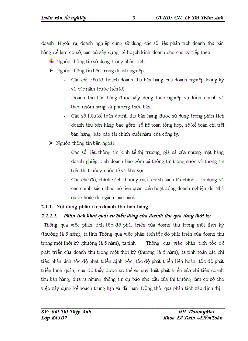 image for page Phân tích doanh thu tại công ty TNHH văn phòng phẩm Bắc Sơn