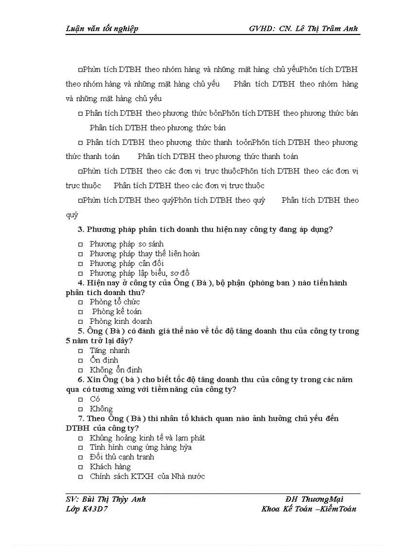 image for page Phân tích doanh thu tại công ty TNHH văn phòng phẩm Bắc Sơn