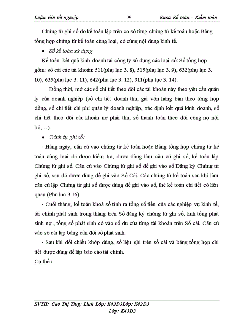 image for page Kế toán kết quả kinh doanh tại công ty TNHH thương mại Yên Hưng