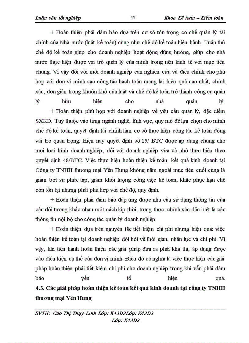 image for page Kế toán kết quả kinh doanh tại công ty TNHH thương mại Yên Hưng