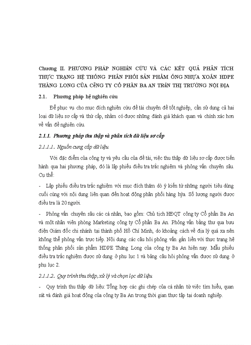 image for page “Phát triển hệ thống phân phối sản phẩm ống nhựa xoắn HDPE Thăng Long của công ty cổ phần Ba An trên thị trường nội địa
