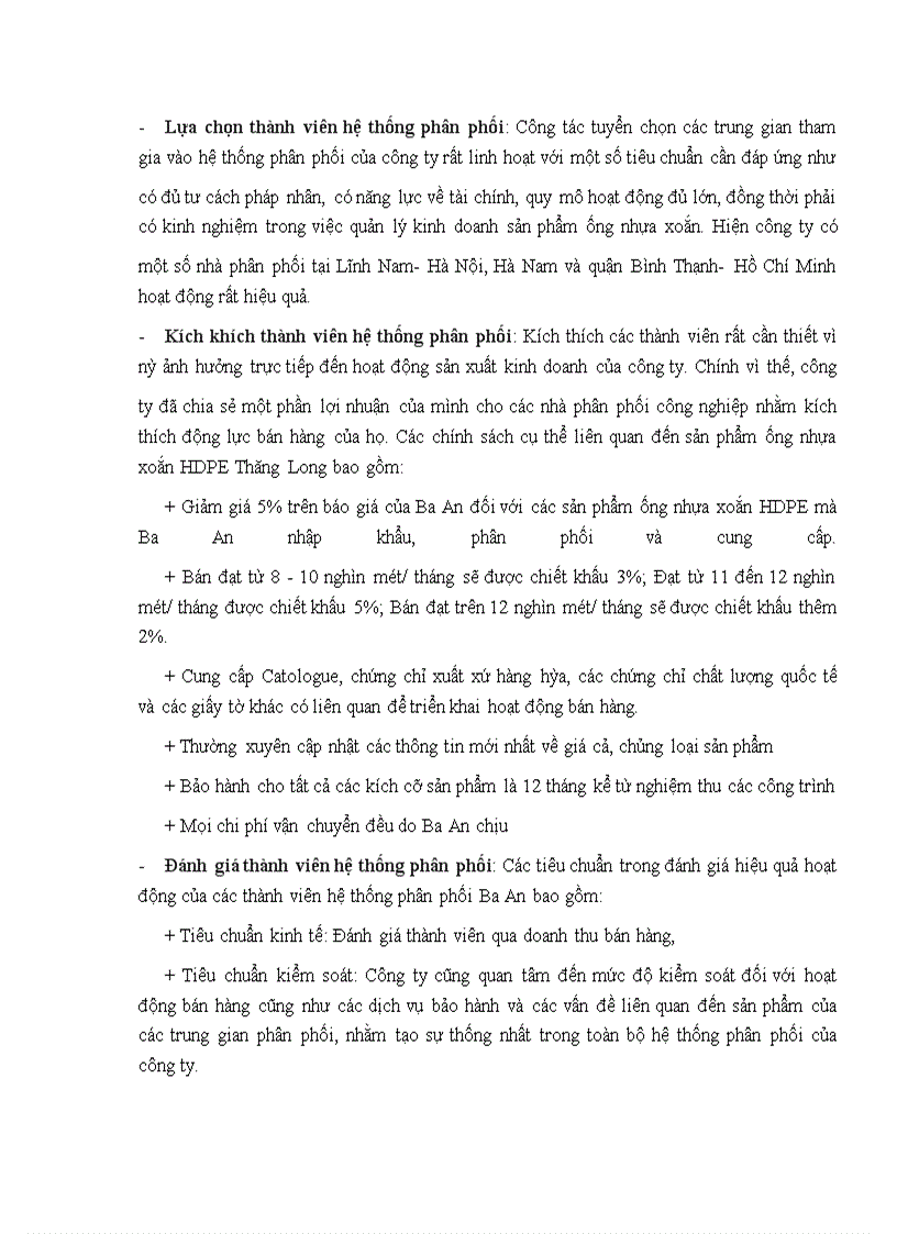 image for page “Phát triển hệ thống phân phối sản phẩm ống nhựa xoắn HDPE Thăng Long của công ty cổ phần Ba An trên thị trường nội địa