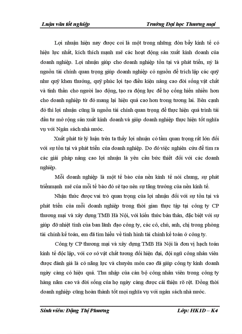 image for page Các giải pháp nâng cao lợi nhuận tại công ty CP thương mại và xây dựng TMB Hà Nội