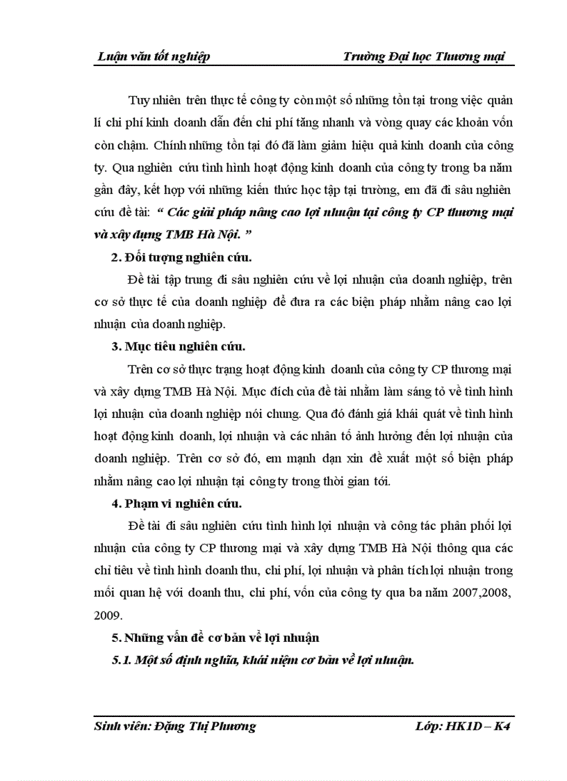 image for page Các giải pháp nâng cao lợi nhuận tại công ty CP thương mại và xây dựng TMB Hà Nội