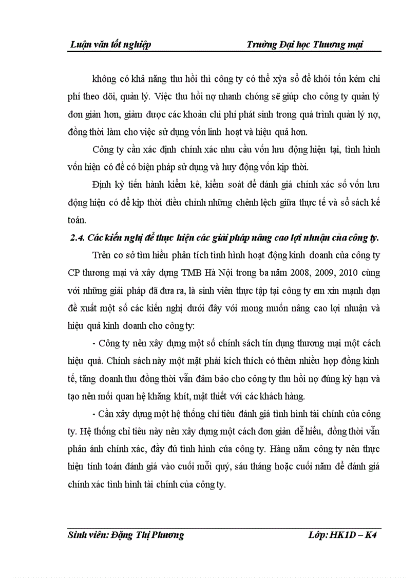 image for page Các giải pháp nâng cao lợi nhuận tại công ty CP thương mại và xây dựng TMB Hà Nội