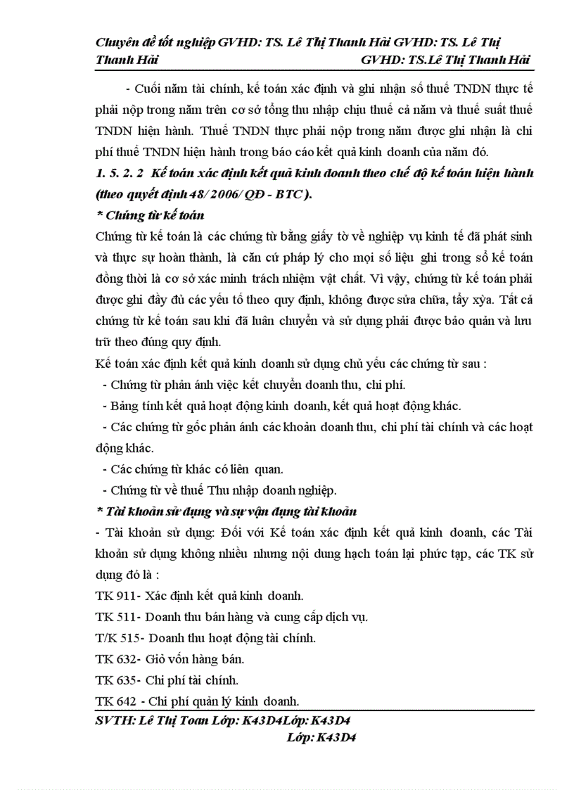 image for page Kế toán xác định kết quả kinh doanh tại công ty TNHH Thương mại và xây lắp công trình.