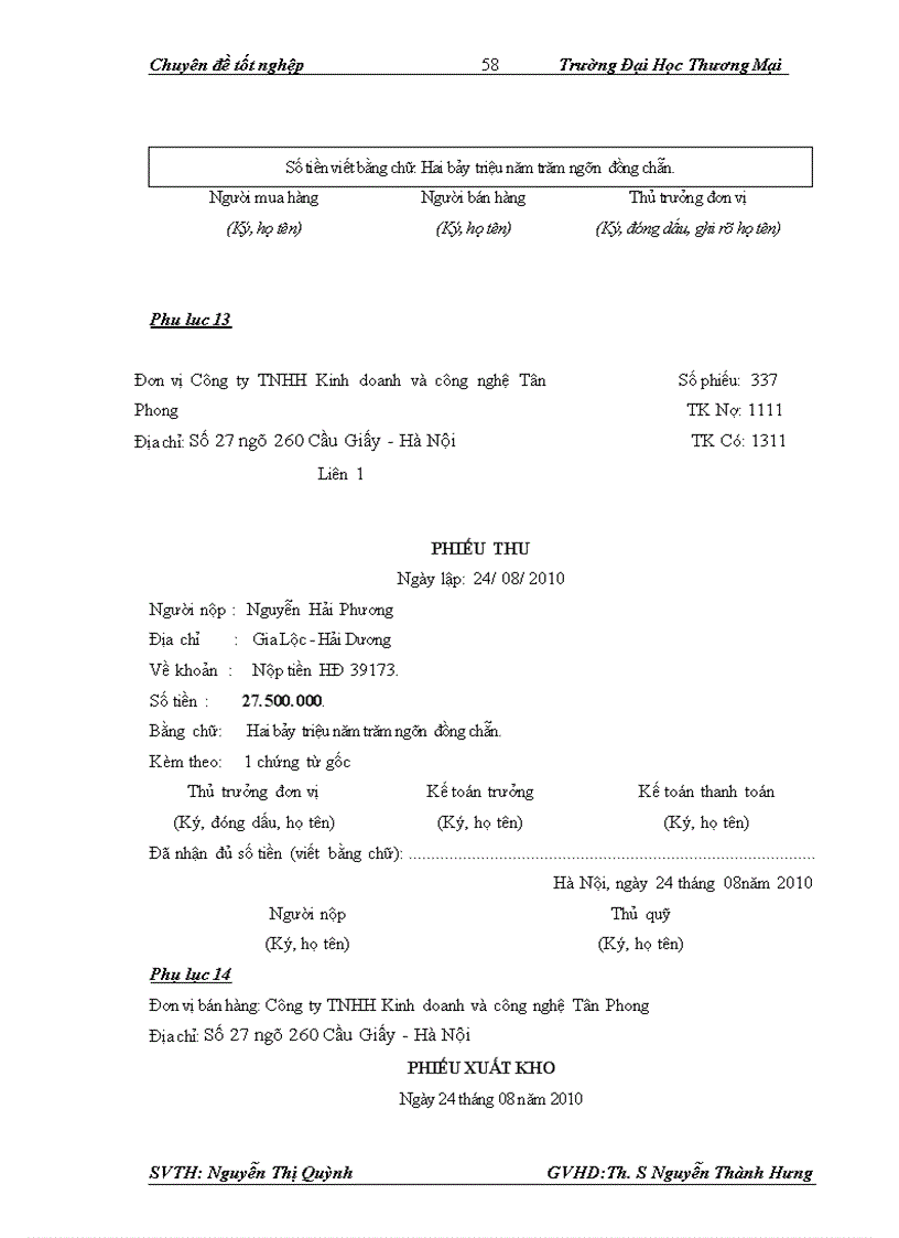image for page Kế toán xác định kết quả kinh doanh tại Công ty TNHH Kinh Doanh Công Nghệ Tân Phong