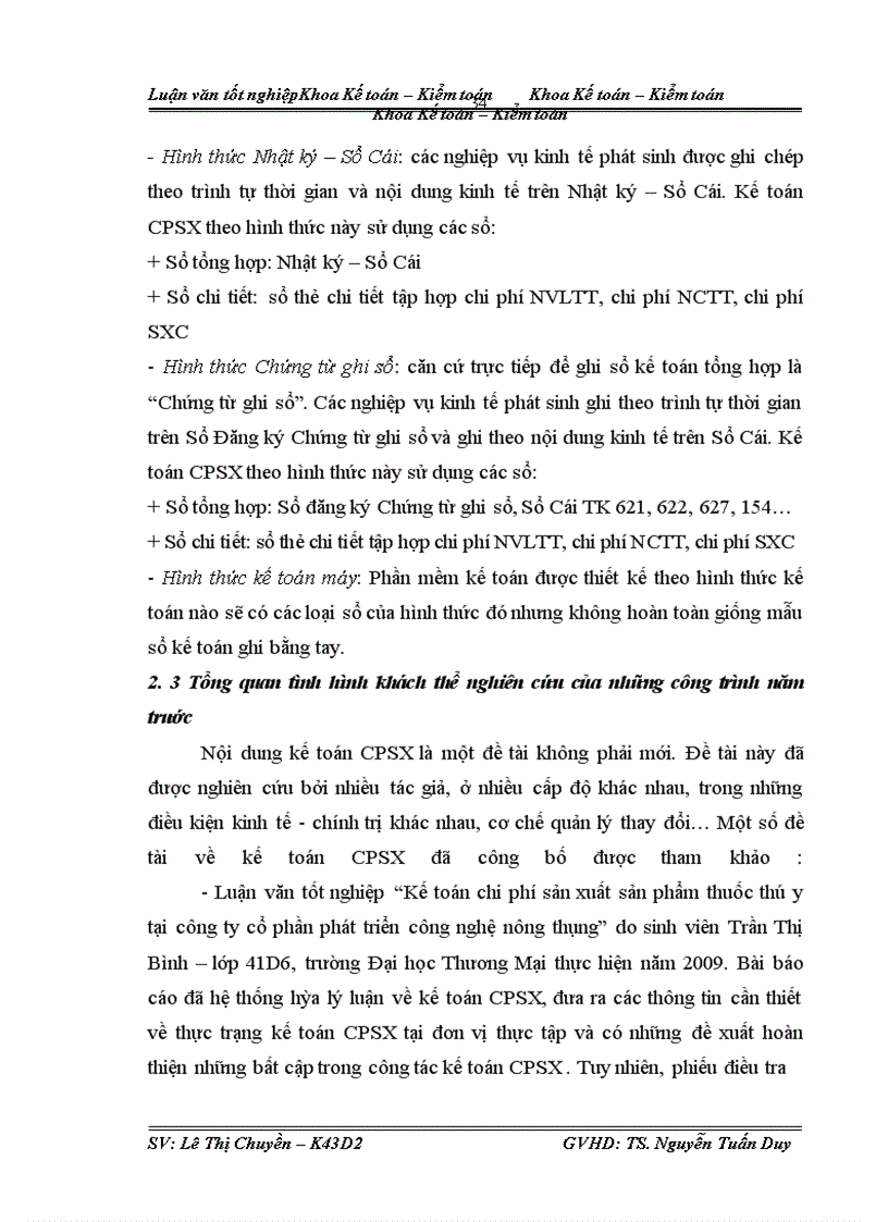 image for page Kế toán CPSX sản phẩm thuốc thú y Vinacoc. ACB tại Công ty cổ phần thuốc thú y TW I