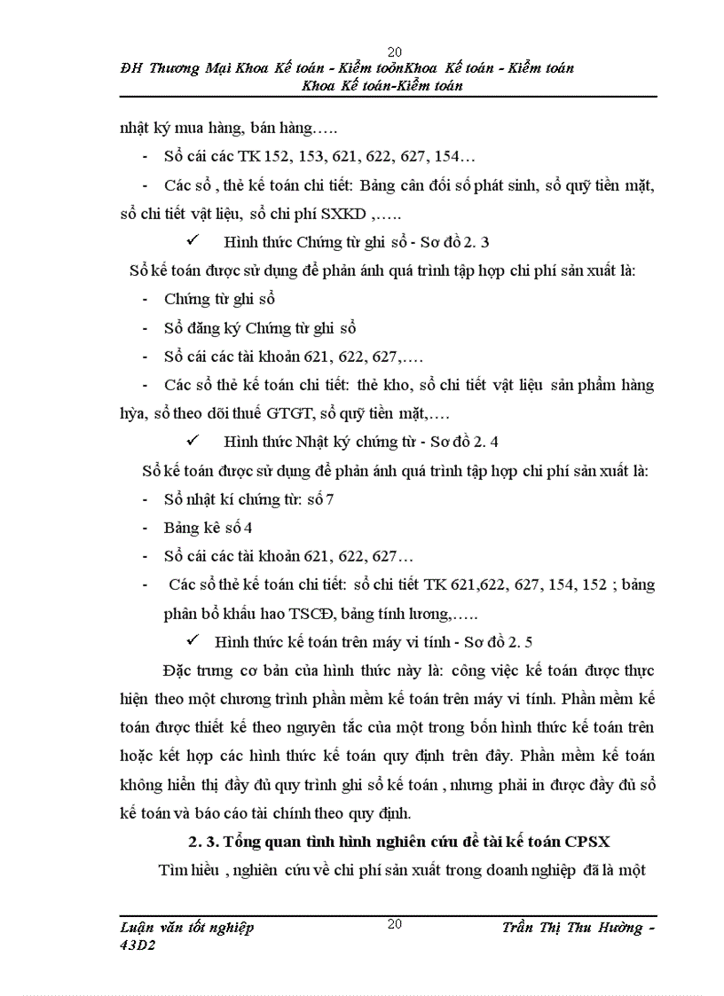 image for page Kế toán chi phí sản xuất sản phẩm máy biến áp của Công ty cổ phần Chế tạo Điện cơ Hà Nội