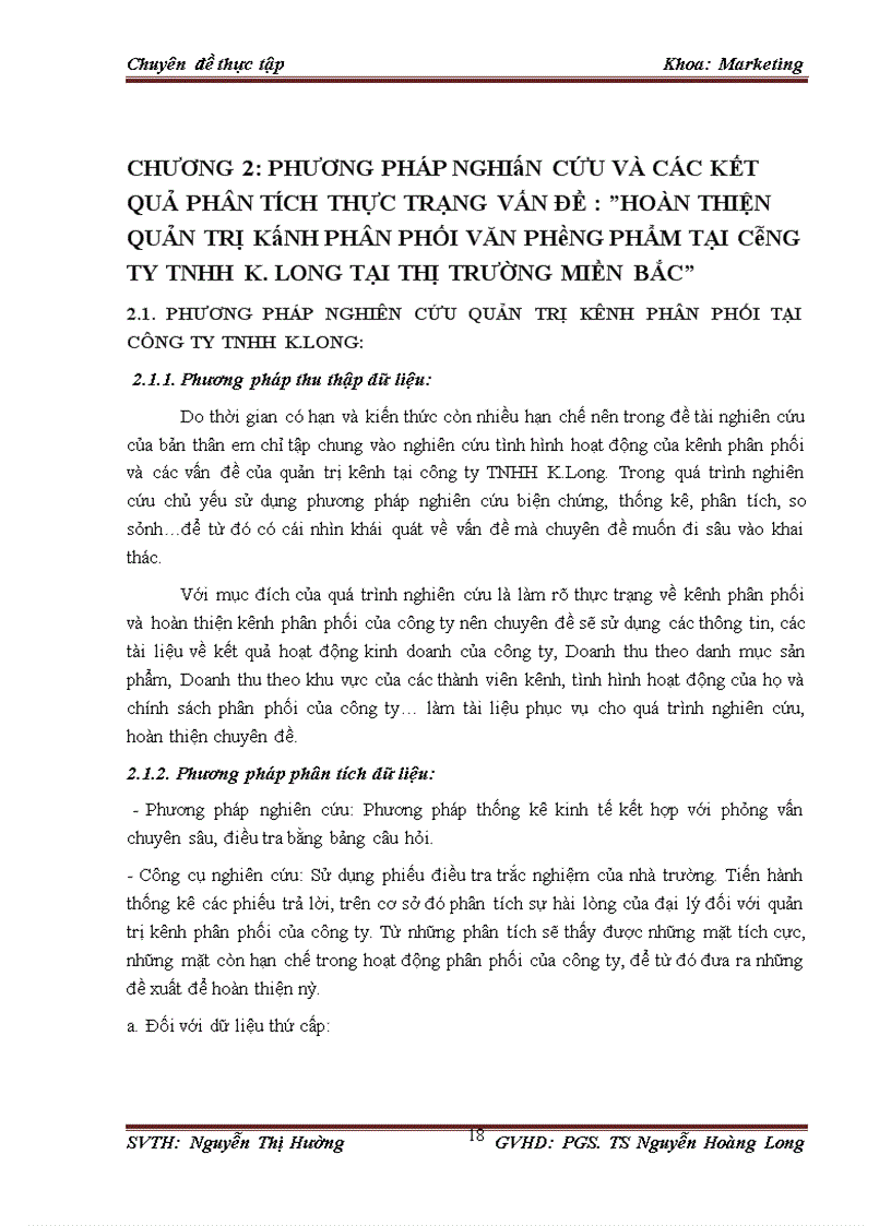 image for page Hoàn thiện quản trị kênh phân phối văn phòng phẩm của công ty tnhh k.long