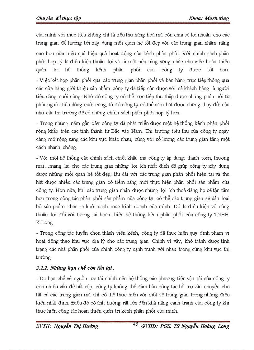 image for page Hoàn thiện quản trị kênh phân phối văn phòng phẩm của công ty tnhh k.long