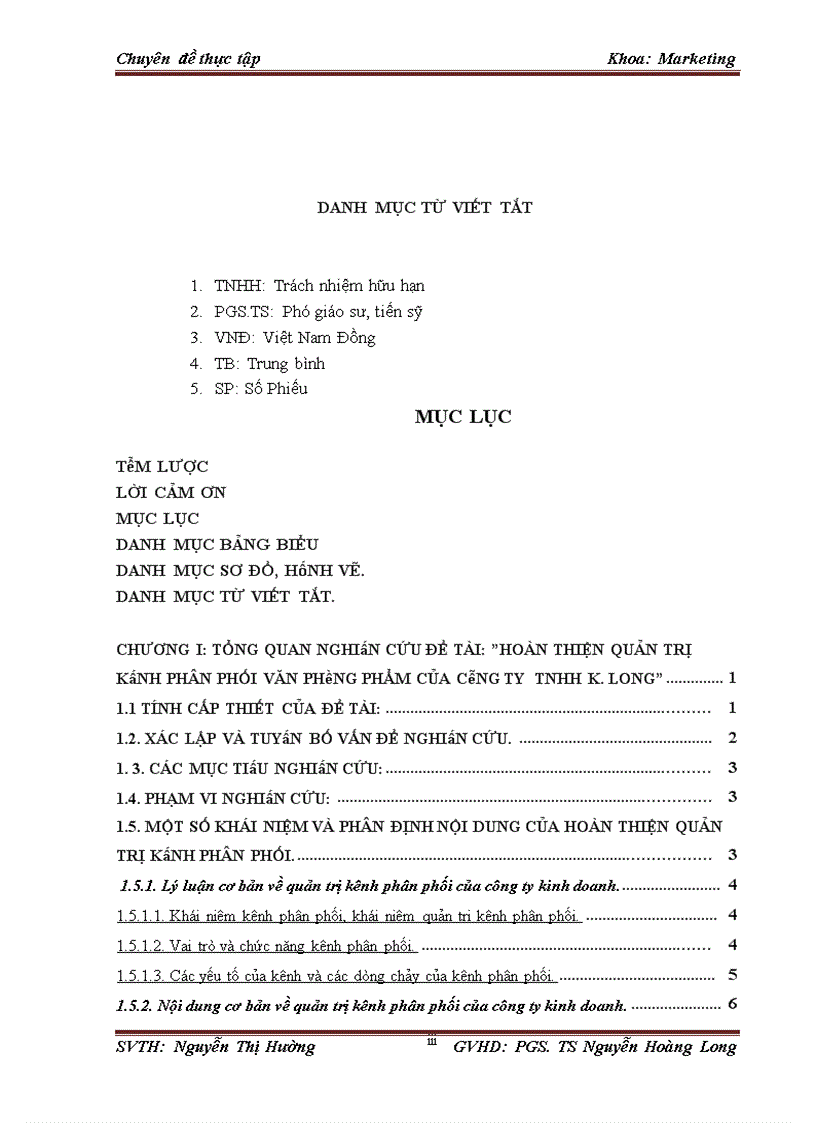 image for page Hoàn thiện quản trị kênh phân phối văn phòng phẩm của công ty tnhh k.long