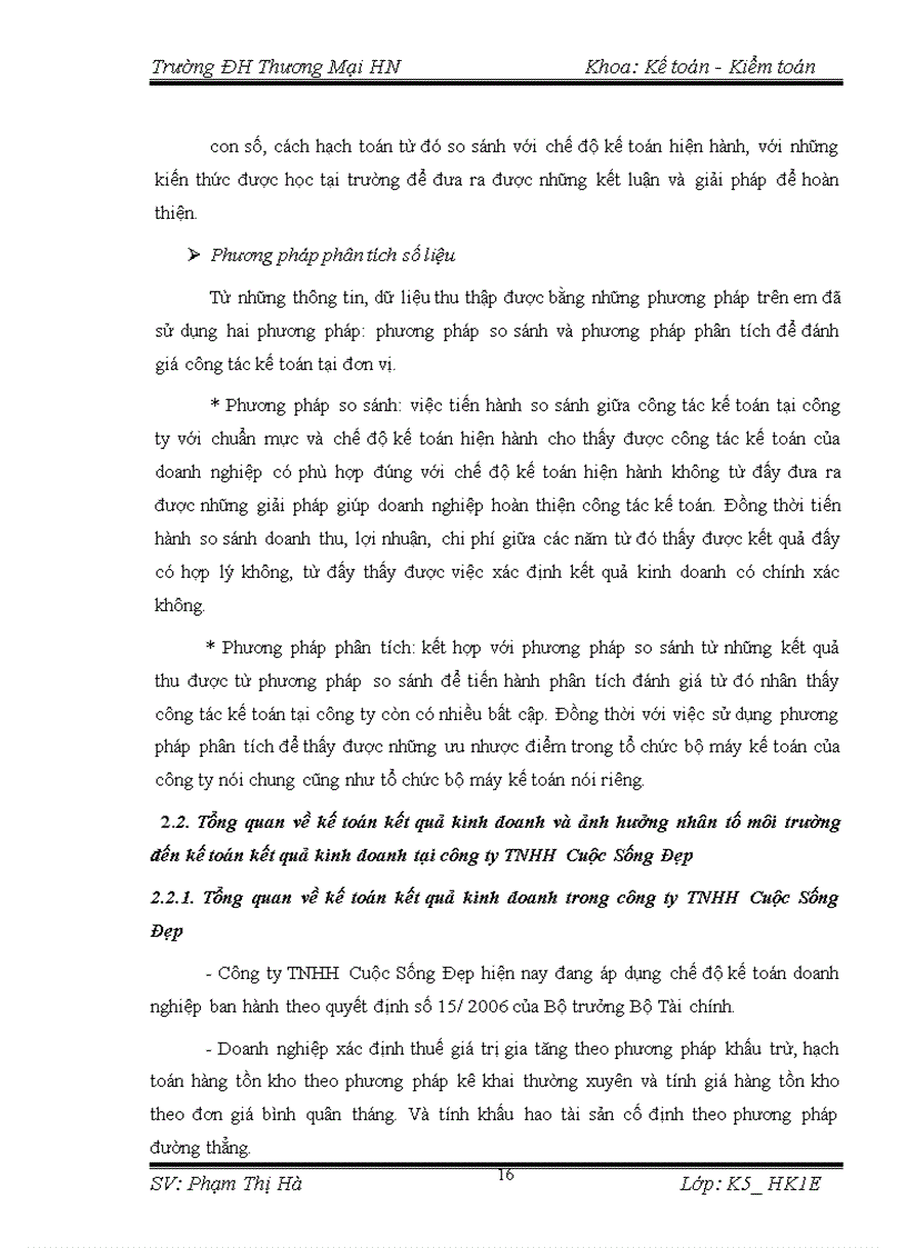 image for page Kế toán kết quả kinh doanh tại công ty TNHH Cuộc Sống Đẹp