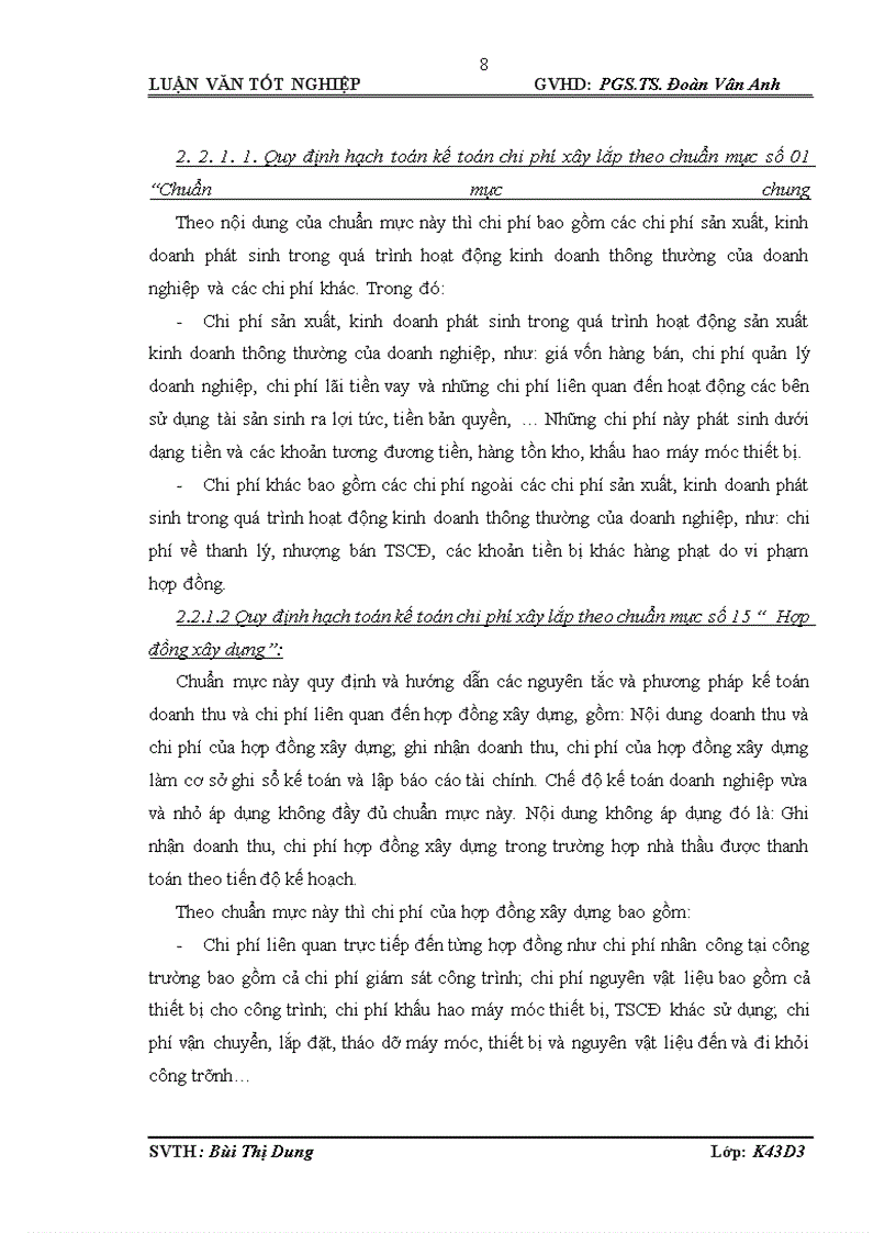image for page Kế toán chi phí xây dựng trung tâm viễn thông Hà Trung tại công ty TNHH Tân Nam Thành