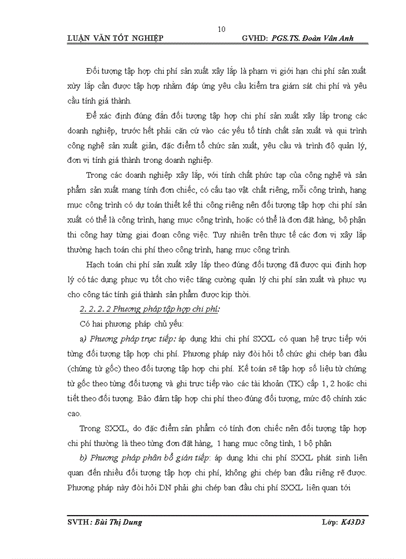 image for page Kế toán chi phí xây dựng trung tâm viễn thông Hà Trung tại công ty TNHH Tân Nam Thành