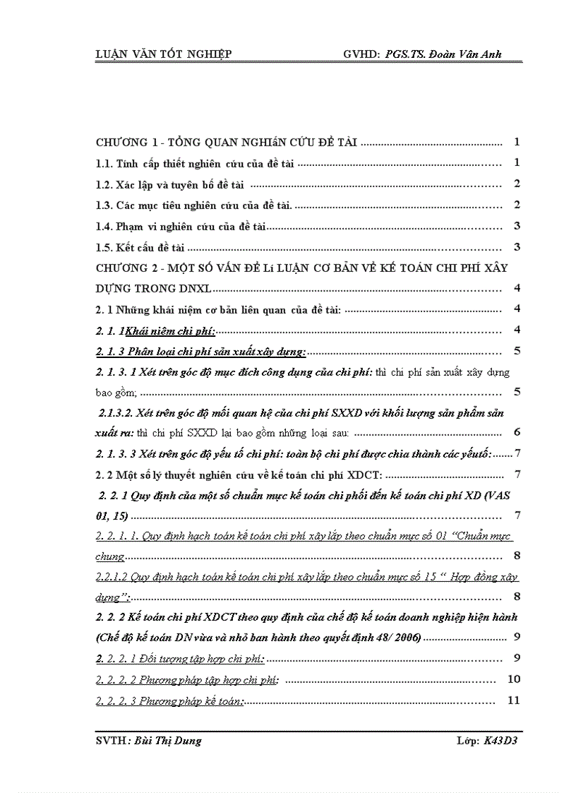 image for page Kế toán chi phí xây dựng trung tâm viễn thông Hà Trung tại công ty TNHH Tân Nam Thành