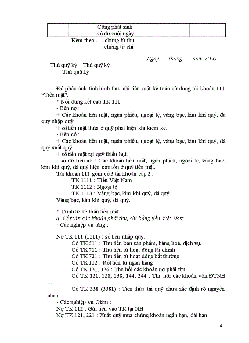 image for page Kế toán nghiệp vụ vốn bằng tiền và các khoản phải thanh toán