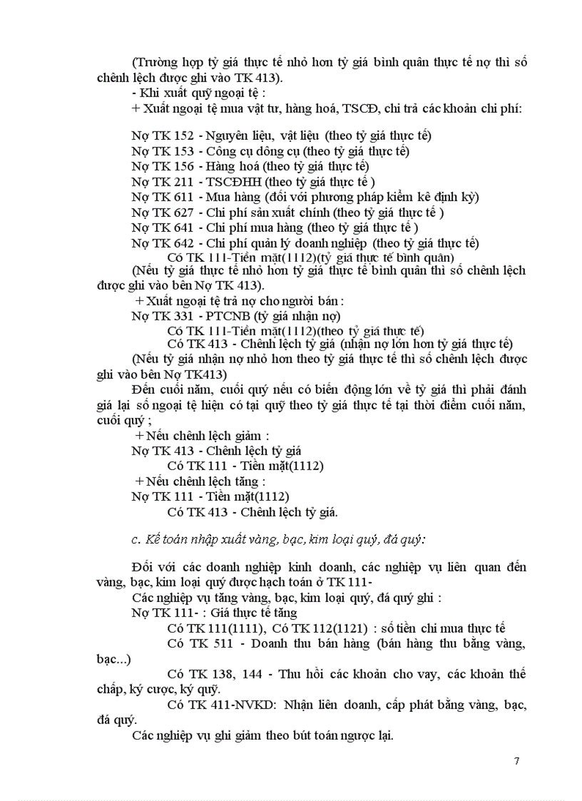 image for page Kế toán nghiệp vụ vốn bằng tiền và các khoản phải thanh toán