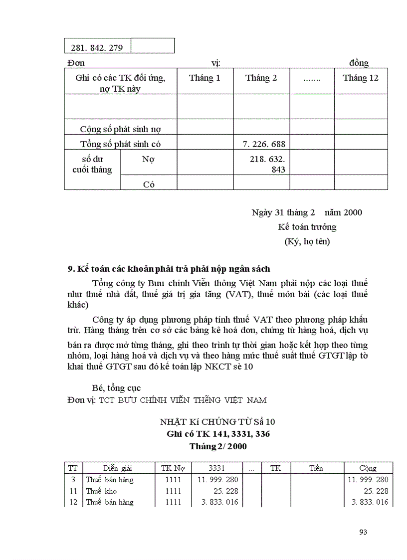 image for page Kế toán nghiệp vụ vốn bằng tiền và các khoản phải thanh toán