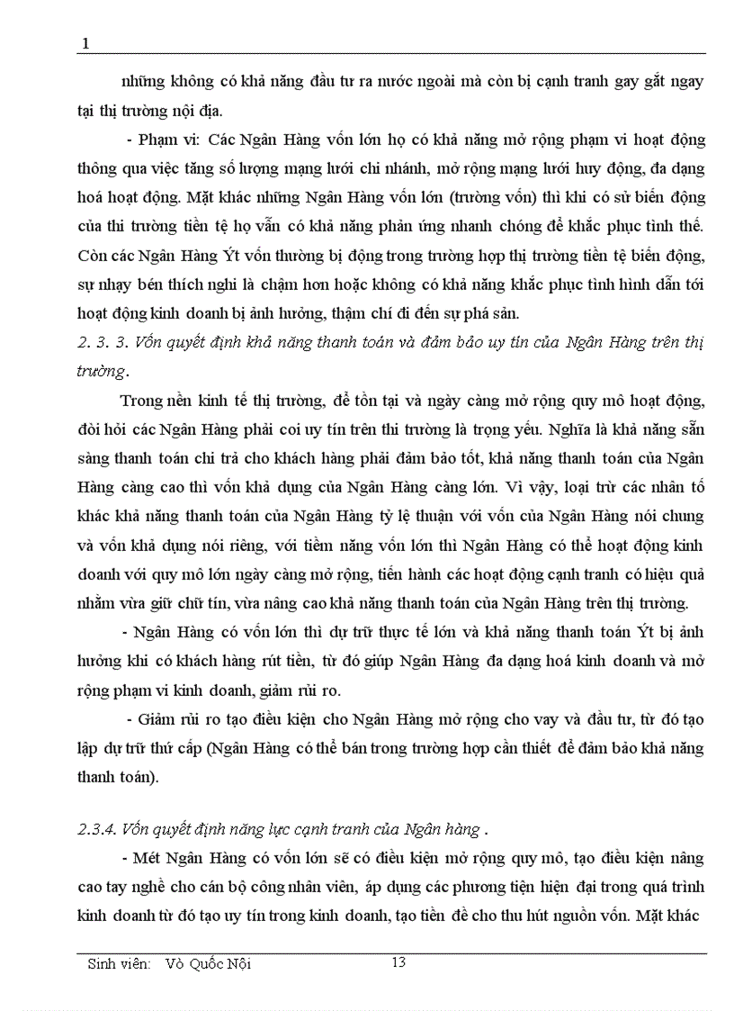 image for page Một số vấn đề cơ bản về vốn và kế toán huy động vốn tại chi nhánh NHNN & PTNN Quận Tây Hồ