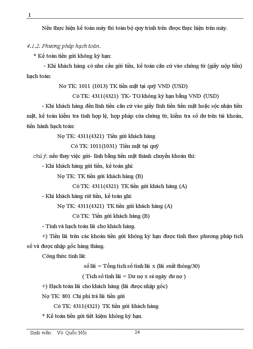 image for page Một số vấn đề cơ bản về vốn và kế toán huy động vốn tại chi nhánh NHNN & PTNN Quận Tây Hồ
