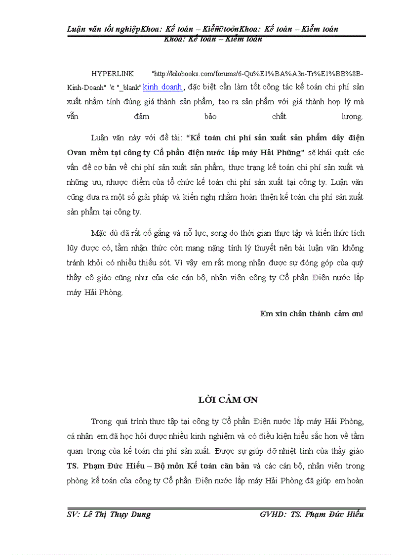 image for page Kế toán chi phí sản xuất sản phẩm dây điện Ovan mềm tại Công ty Cổ phần Điện nước Lắp máy Hải Phòng