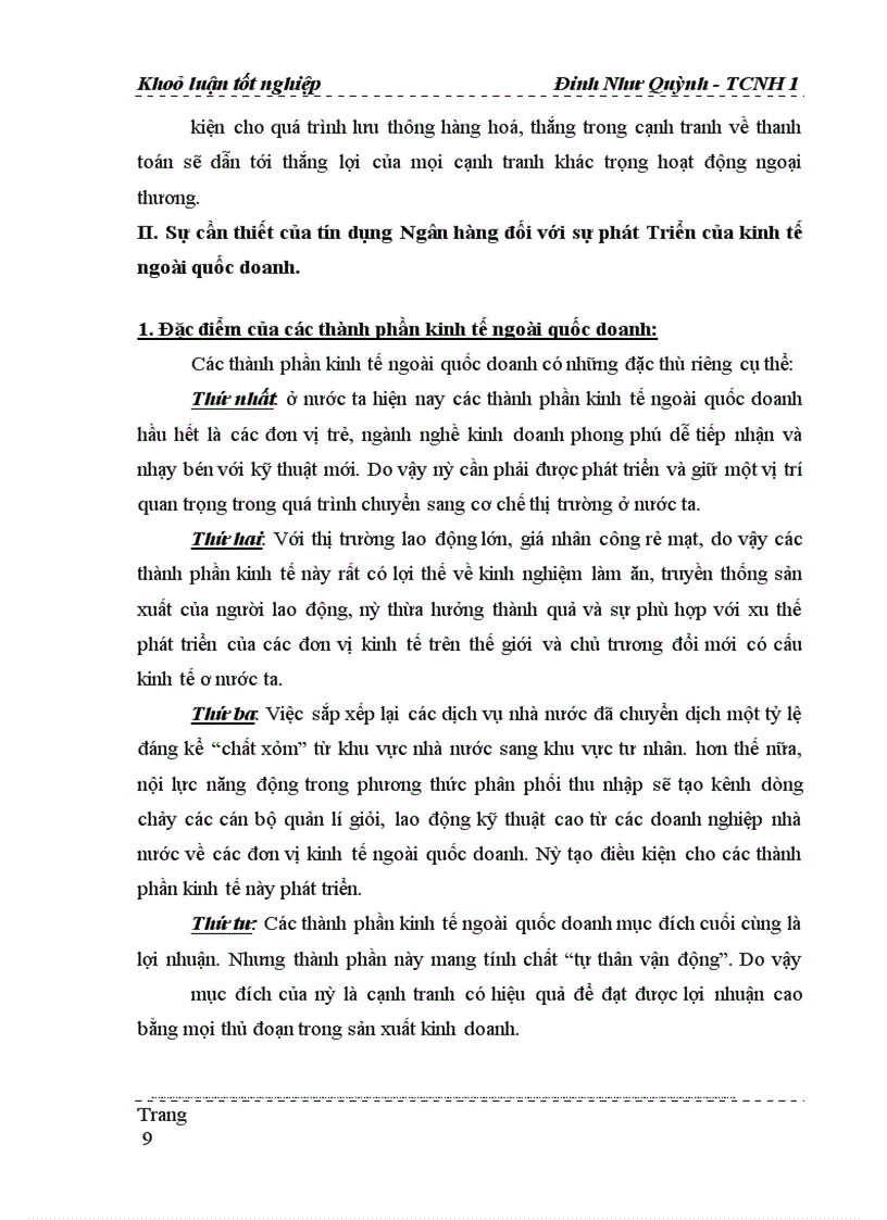 image for page Một số vấn đề về kế toán cho vay ngoài quốc doanh tại Ngân hàng nông nghiệp và phát triển nông thôn Hà Nội