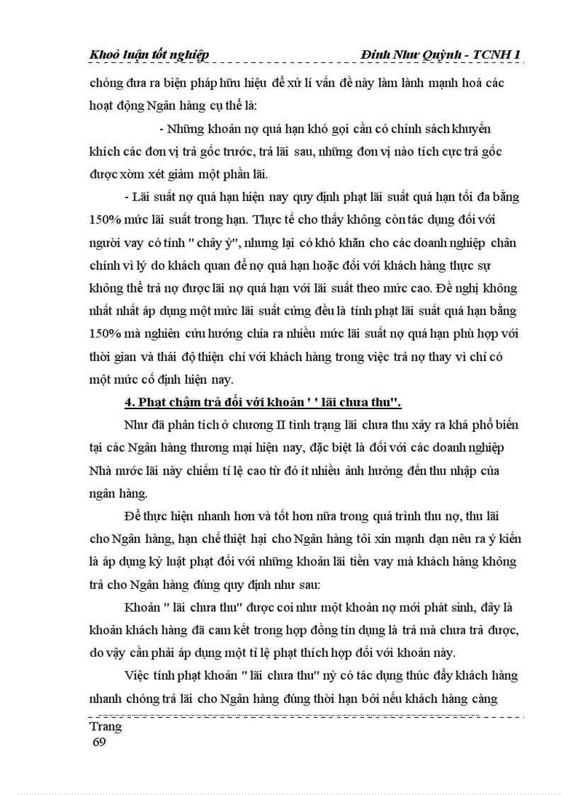 image for page Một số vấn đề về kế toán cho vay ngoài quốc doanh tại Ngân hàng nông nghiệp và phát triển nông thôn Hà Nội