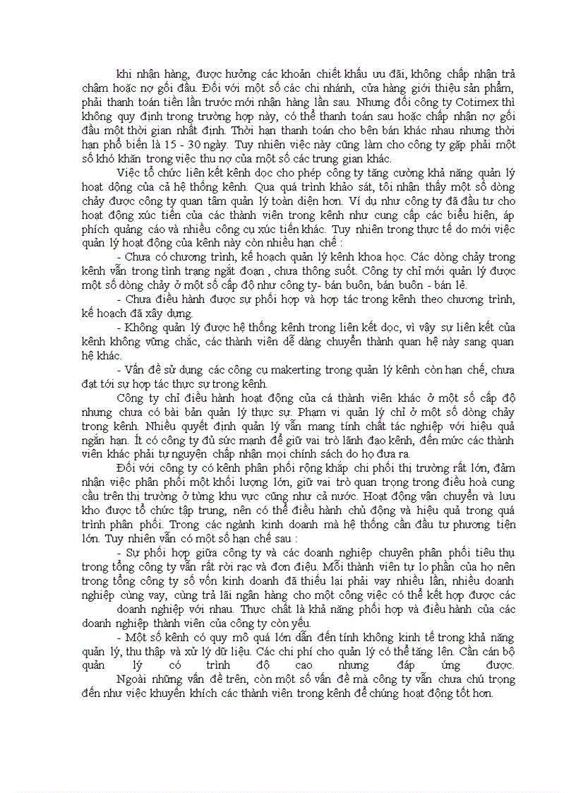 image for page Một số ý kiến về kênh phân phối xe máy tại công ty Cotimex Đà Nẵng