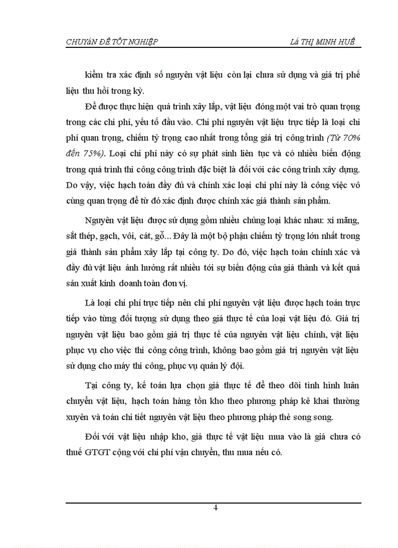 image for page Hoàn thiện Kế toán chi phí sản xuất và tính giá thành sản phẩm tại Công ty Cổ phần Đầu tư và xây dựng HUD4