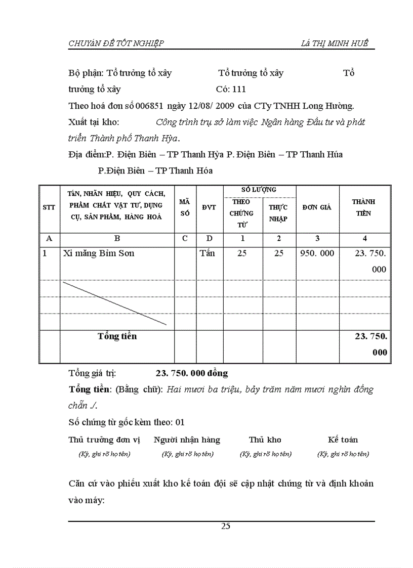 image for page Hoàn thiện Kế toán chi phí sản xuất và tính giá thành sản phẩm tại Công ty Cổ phần Đầu tư và xây dựng HUD4