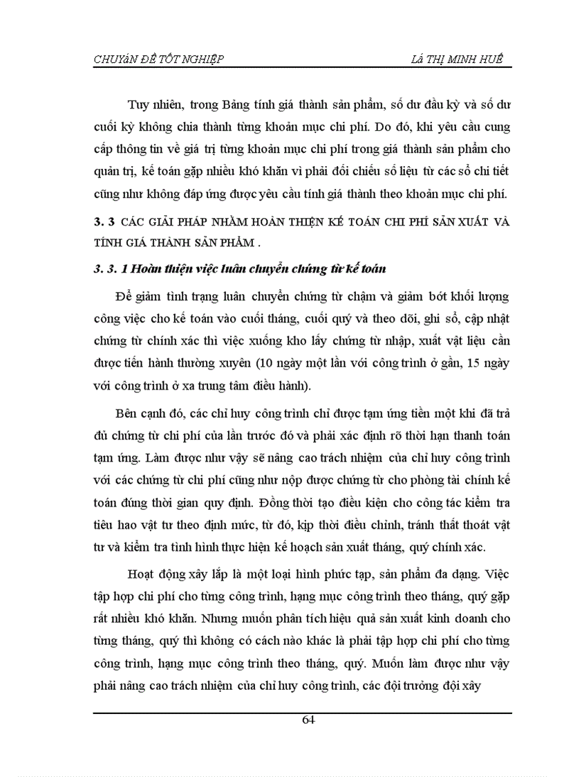 image for page Hoàn thiện Kế toán chi phí sản xuất và tính giá thành sản phẩm tại Công ty Cổ phần Đầu tư và xây dựng HUD4