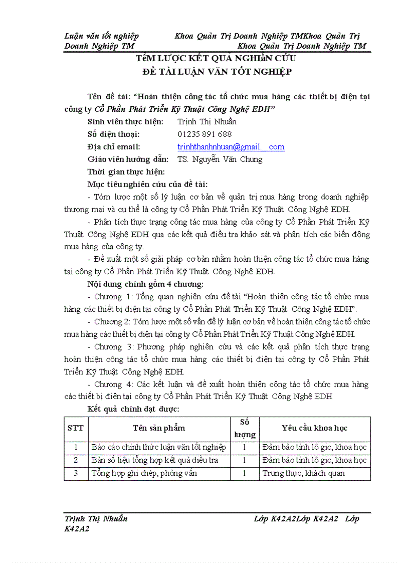 image for page Hoàn thiện công tác tổ chức mua hàng các thiết bị điện tại công ty Cổ Phần Phát Triển Kỹ Thuật Công Nghệ EDH