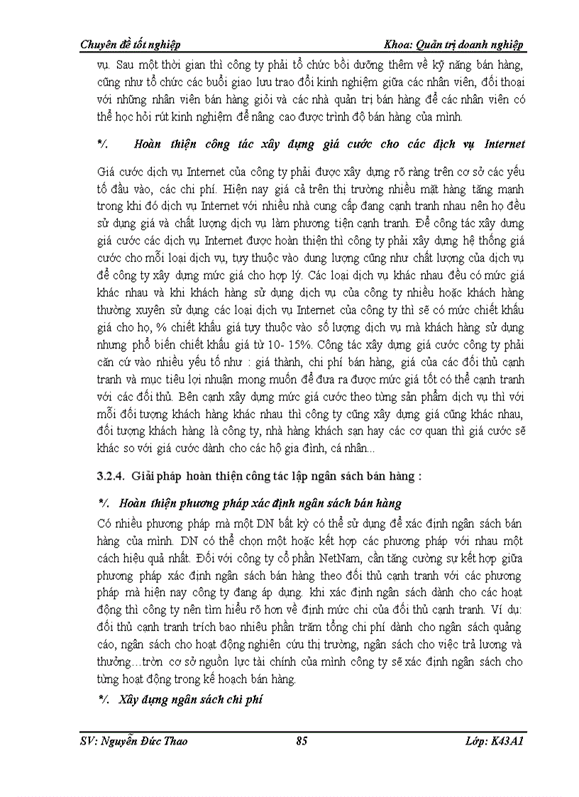 image for page Hoàn thiện công tác xây dựng kế hoạch cung ứng các loại dịch vụ Internet của công ty NetNam tại địa bàn Hà Nội