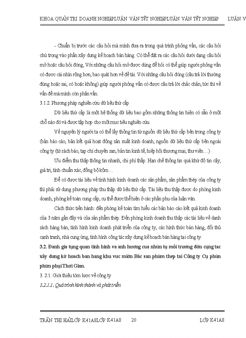 image for page Hoàn thiện công tác xây dựng kế hoạch bán hàng khu vực miền Bắc sản phẩm thép tại Công ty Cổ phần phân phối Thời Gian
