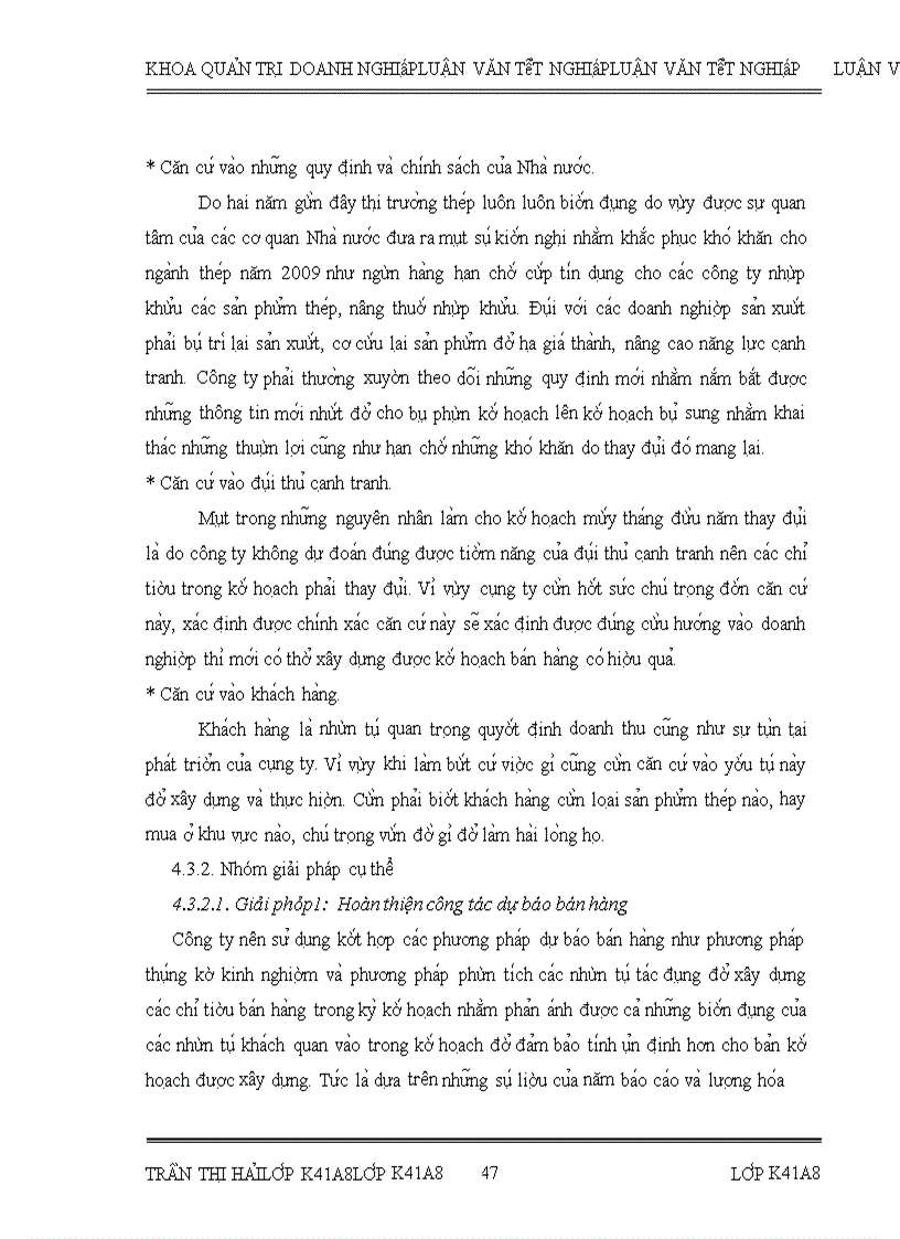 image for page Hoàn thiện công tác xây dựng kế hoạch bán hàng khu vực miền Bắc sản phẩm thép tại Công ty Cổ phần phân phối Thời Gian