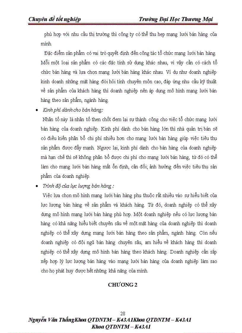 image for page Hoàn thiện công tác tổ chức mạng lưới bán hàng tại công ty cổ phần parosy