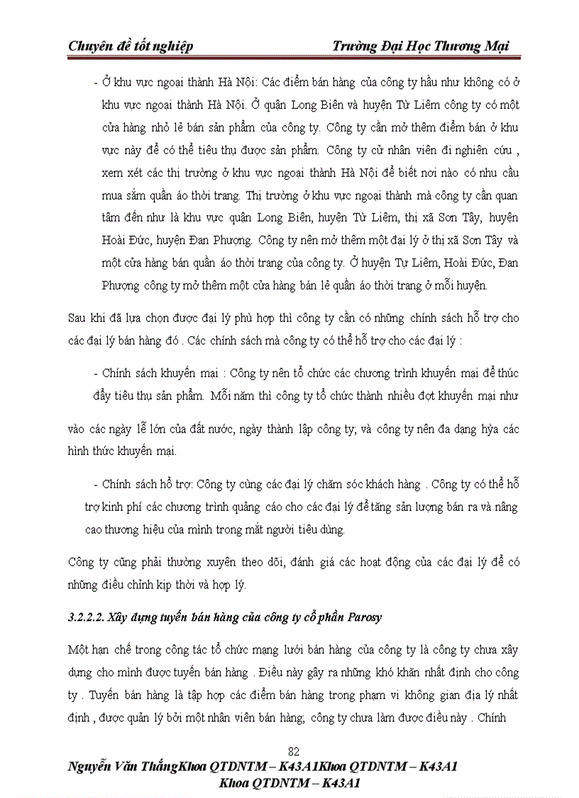 image for page Hoàn thiện công tác tổ chức mạng lưới bán hàng tại công ty cổ phần parosy