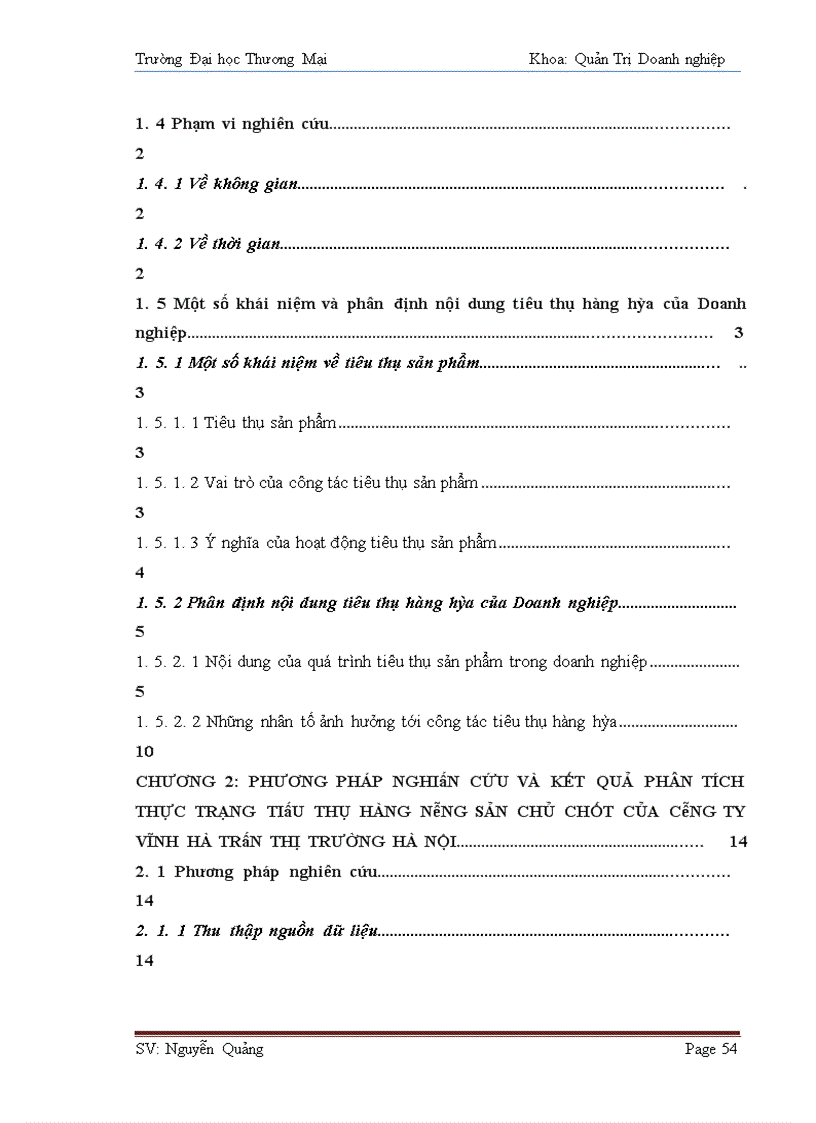 image for page Đẩy mạnh tiêu thụ mặt hàng nông sản chủ chốt của Công ty Cổ phần Xây dựng và Chế biến lương thực Vĩnh Hà trên thị trường Hà Nội