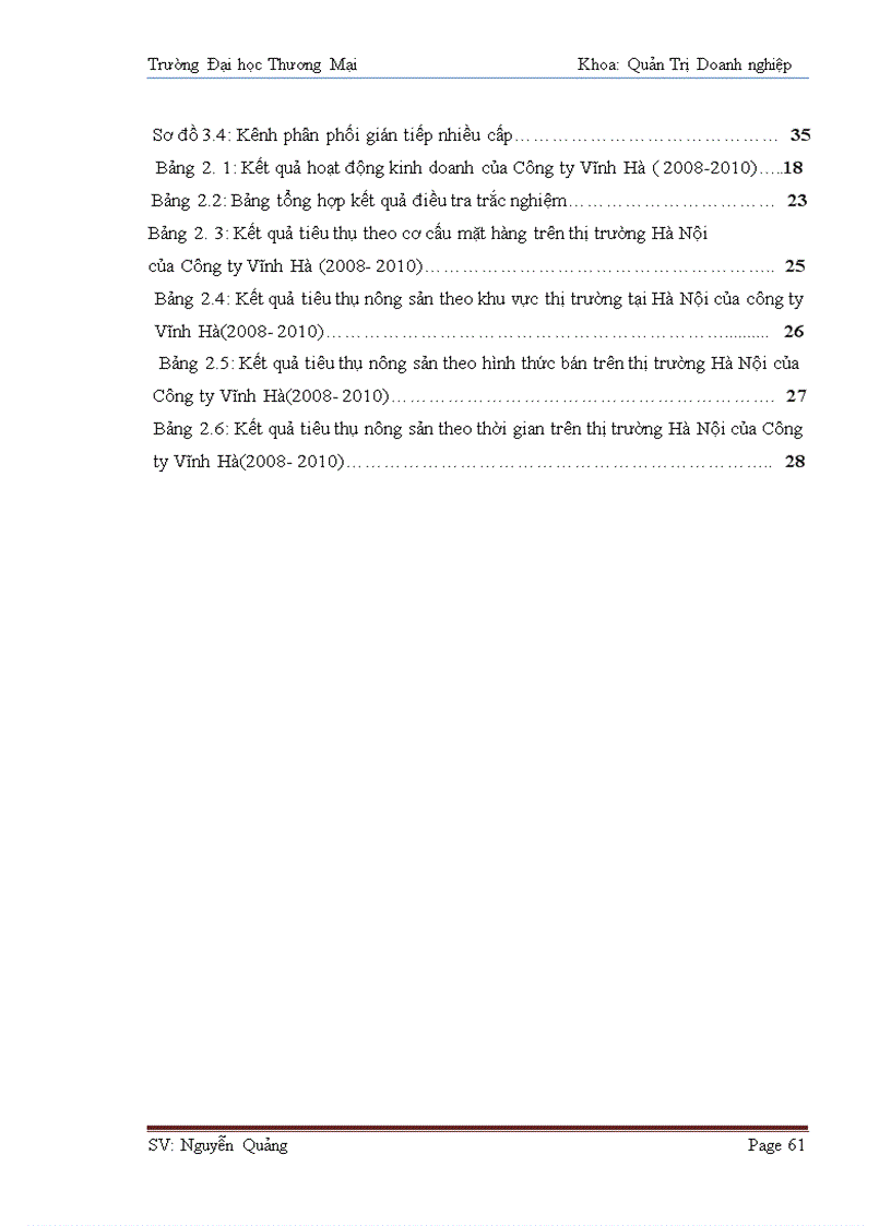 image for page Đẩy mạnh tiêu thụ mặt hàng nông sản chủ chốt của Công ty Cổ phần Xây dựng và Chế biến lương thực Vĩnh Hà trên thị trường Hà Nội