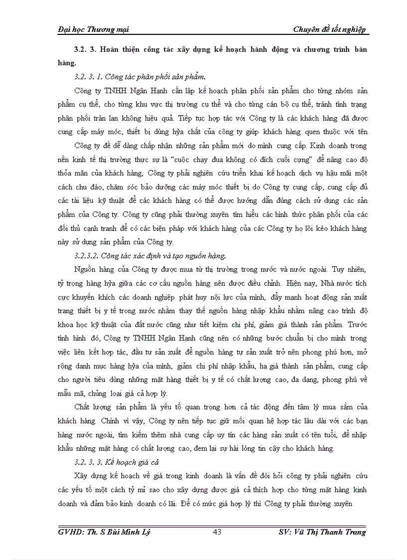 image for page Hoàn thiện công tác xây dựng kế hoạch bán hàng của Công ty TNHH Ngân Hạnh