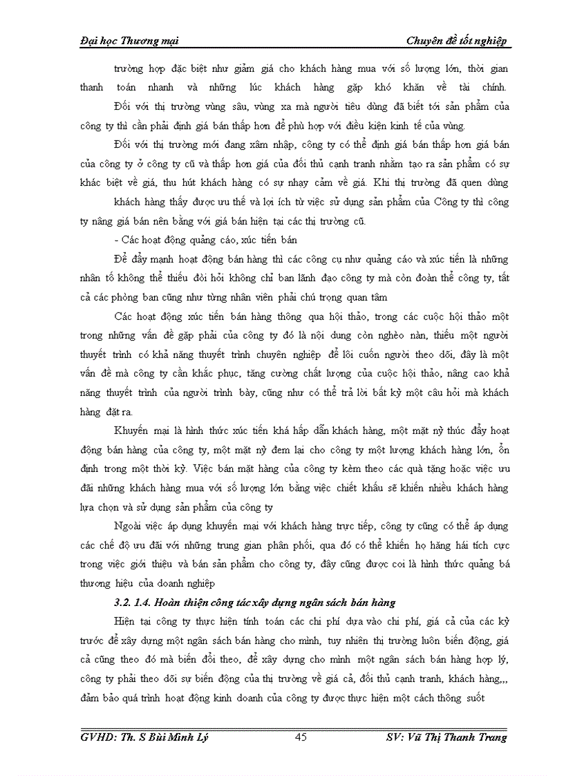 image for page Hoàn thiện công tác xây dựng kế hoạch bán hàng của Công ty TNHH Ngân Hạnh