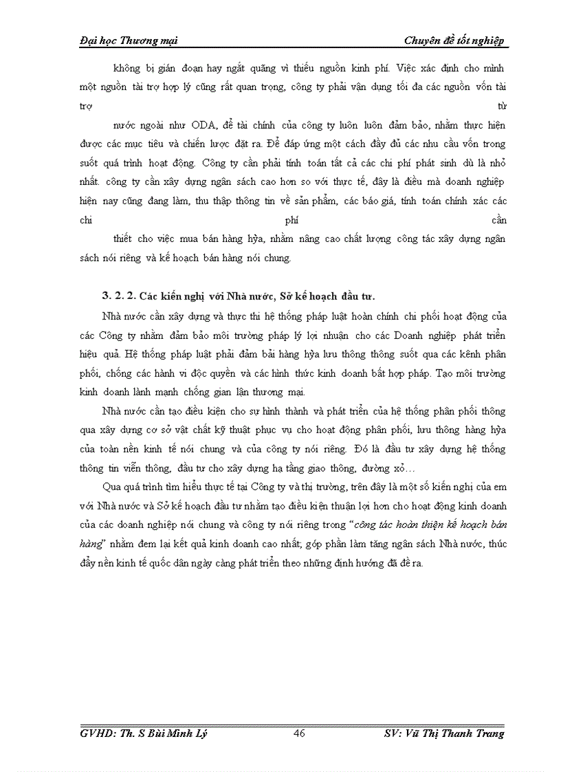 image for page Hoàn thiện công tác xây dựng kế hoạch bán hàng của Công ty TNHH Ngân Hạnh