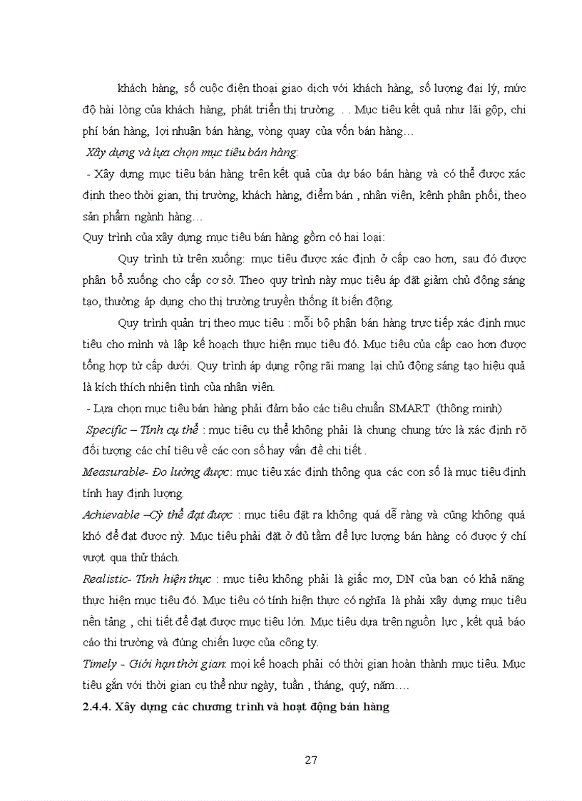 image for page Hoàn thiện công tác xây dựng kế hoạch bán tai công ty TNHH tư vấn đầu tư TM & DL Sơn Việt