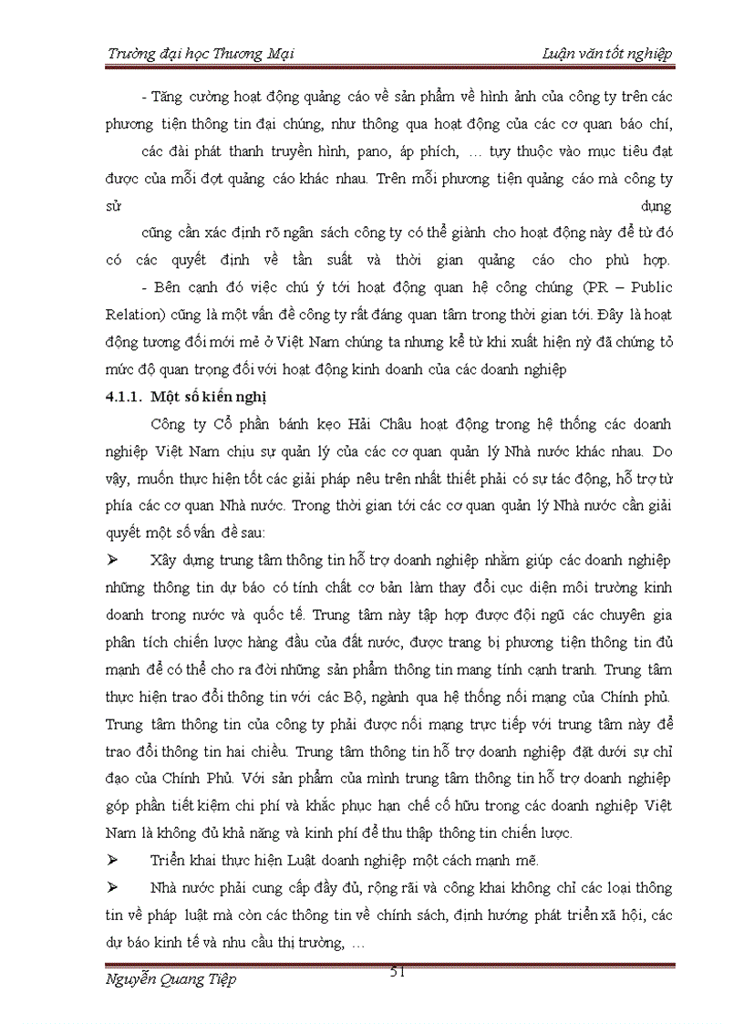 image for page Một số giải pháp nhắm xây dựng và phát triển một số giá trị văn hóa kinh doanh của Công ty cổ phần Bánh kẹo Hải Châu