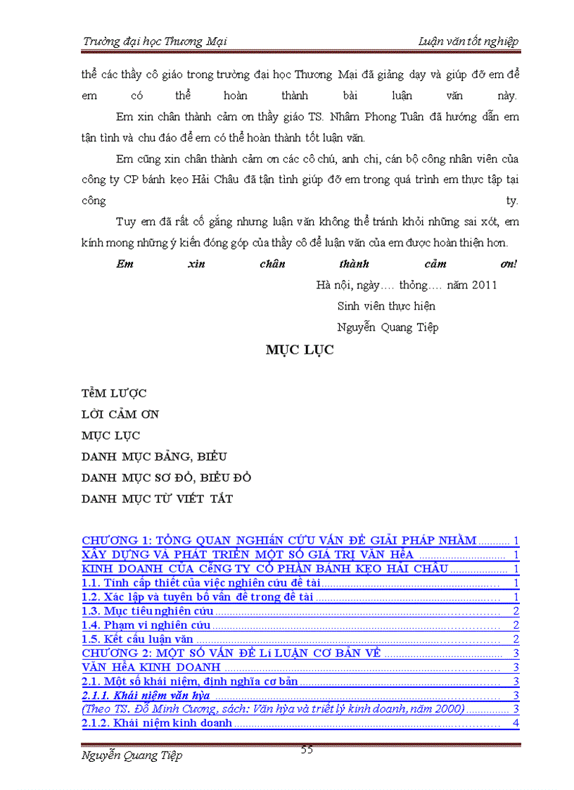image for page Một số giải pháp nhắm xây dựng và phát triển một số giá trị văn hóa kinh doanh của Công ty cổ phần Bánh kẹo Hải Châu