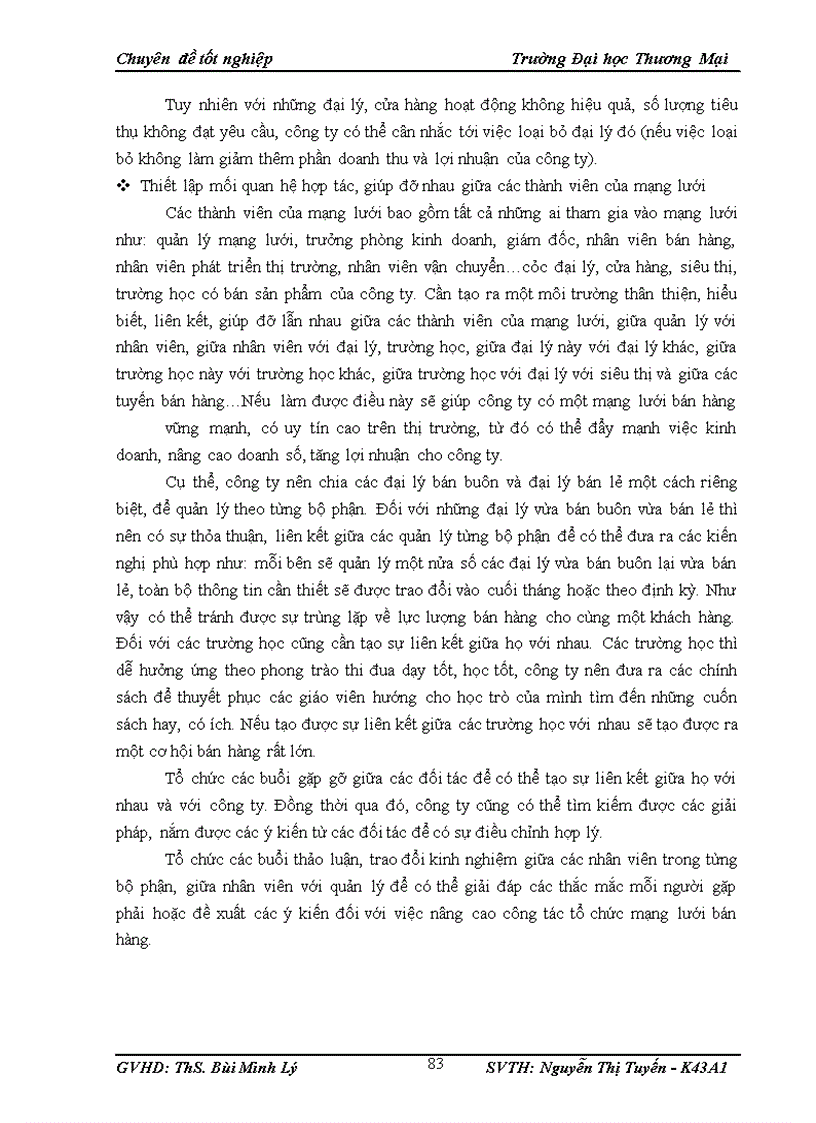 image for page Hoàn thiện công tác tổ chức mạng lưới bán hàng tại công ty TNHH thương mại và dịch vụ văn hóa Đinh Tị
