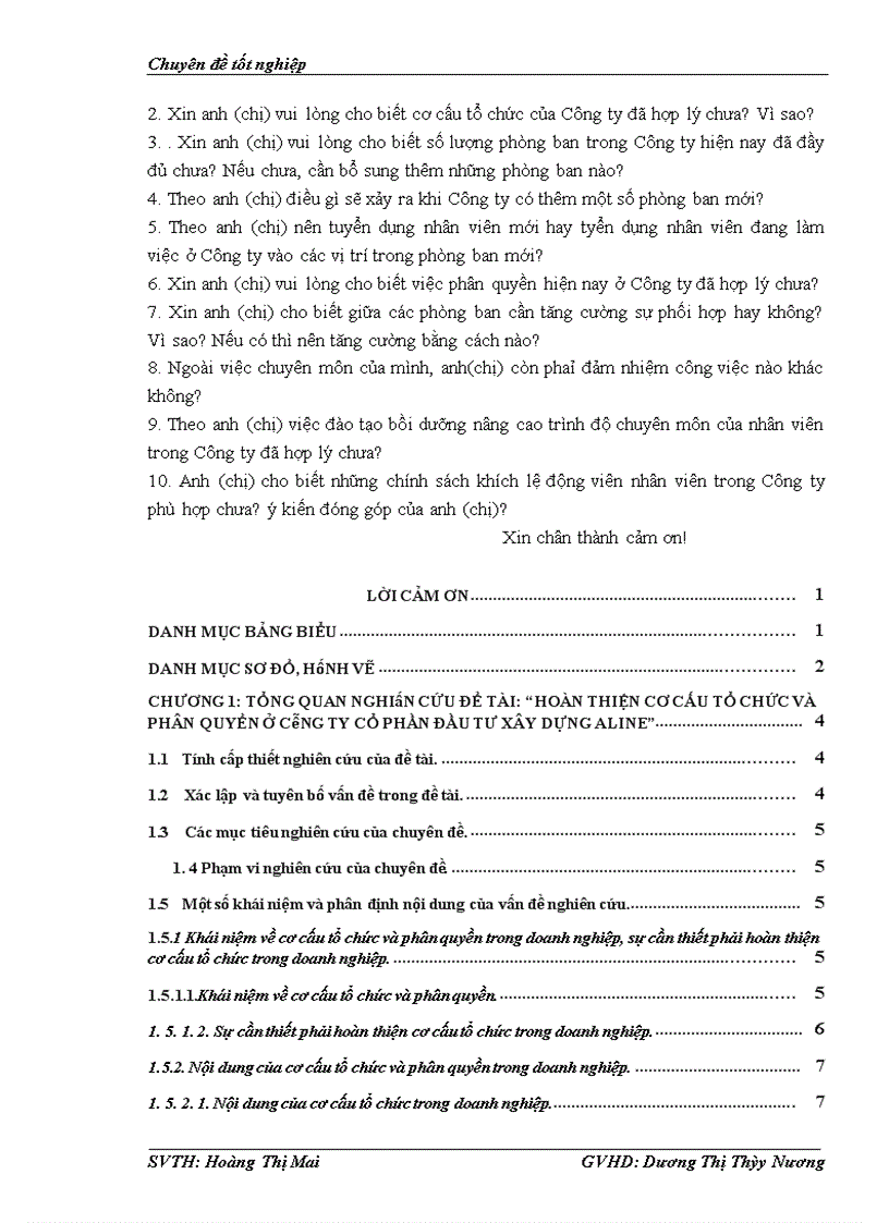 image for page Hoàn thiện cơ cấu tổ chức và phân quyền ở Công ty Cổ phần đầu tư xây dựng ALINE